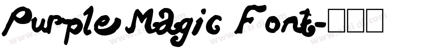 Purple Magic Font字体转换